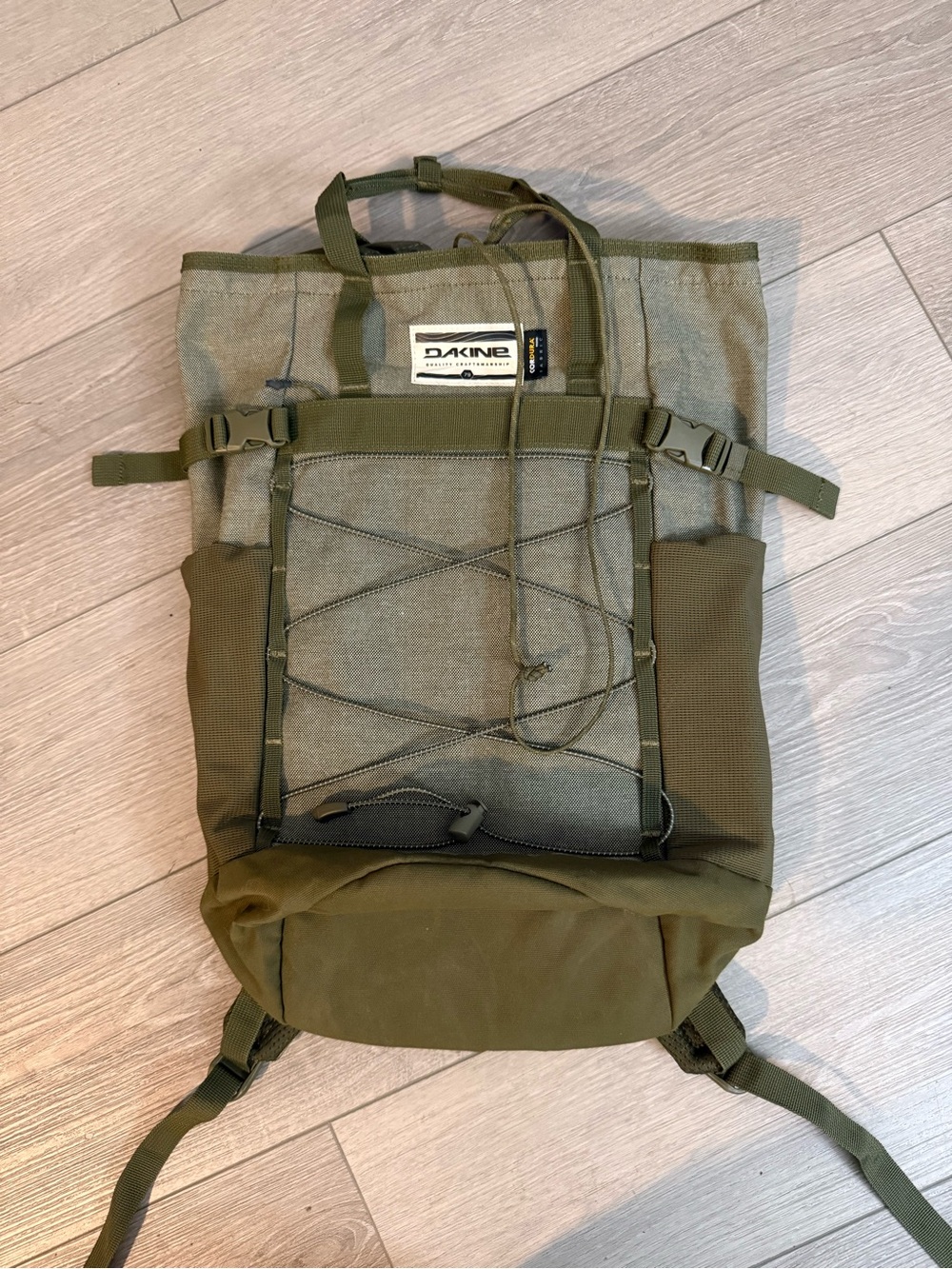 Dakine Olive Cinch-Top Backpack